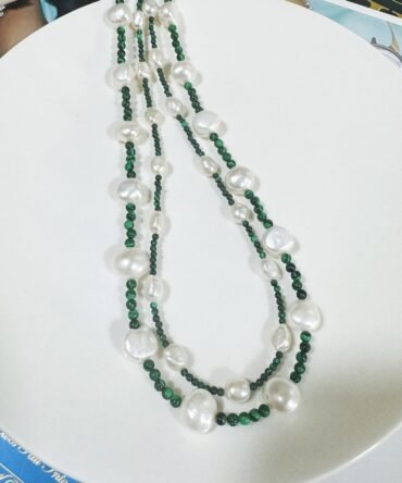 XL33 Double-layer starry design necklace