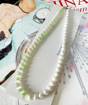 XL36 Fairy-like Gentle Style Natural Pearl Necklace
