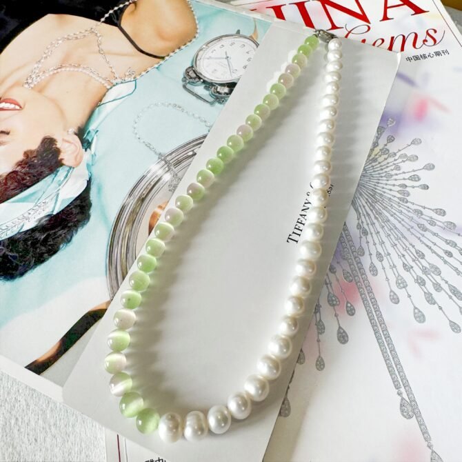 XL36 Fairy-like Gentle Style Natural Pearl Necklace