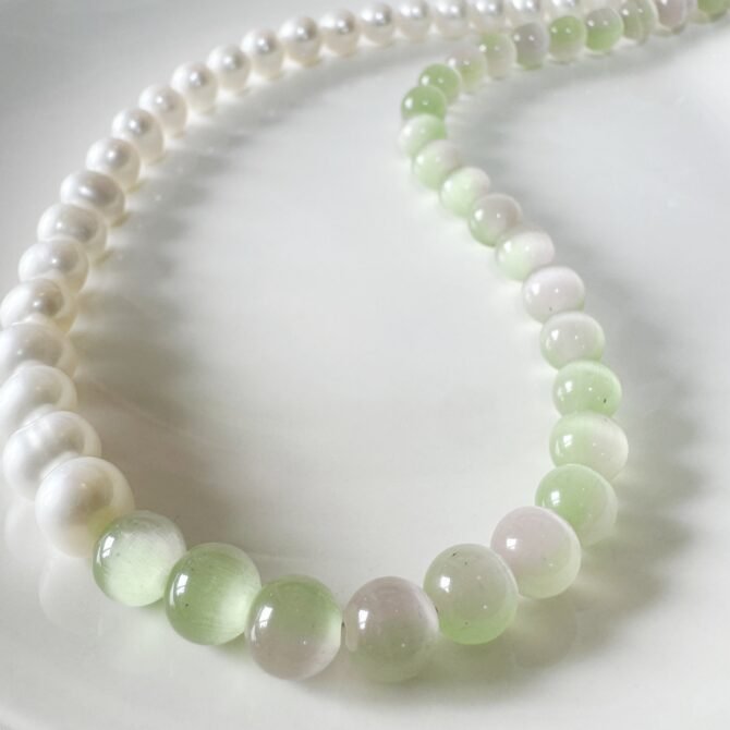 XL36 Fairy-like Gentle Style Natural Pearl Necklace - Image 2